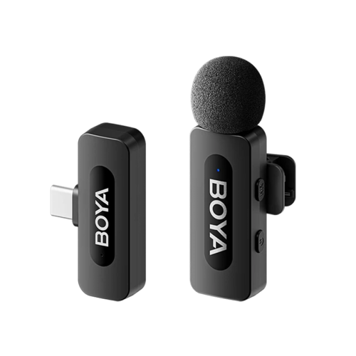 BOYA BY-V10 2.4Ghz Wireless Micorphone for USB-C Device (1TX+1RX)