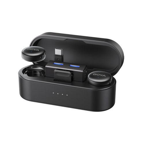 BOYA Link 3-01 All in 1 Wireless Mic with Noise cancellation (2TX+1RX)